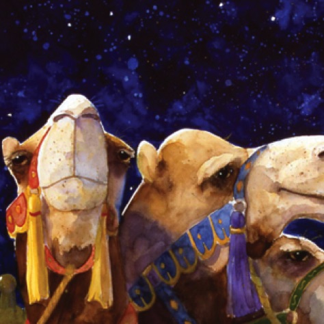 Wise Men's Camels
22x30
FRAMED